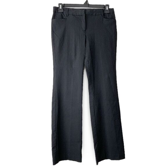 Scarlett Black Pinstripe Stretch Dress Pants Women’s Size 11 | Slim Boot Trouser - Picture 8 of 10